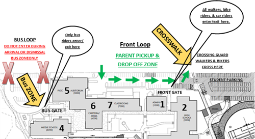 dropoff map