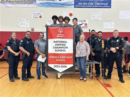 Picture of National Unified Champion School Banner