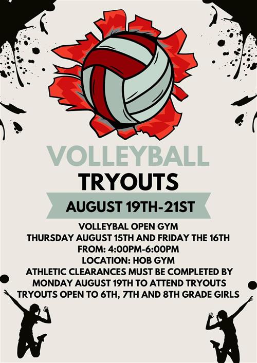 Volleyball Tryouts