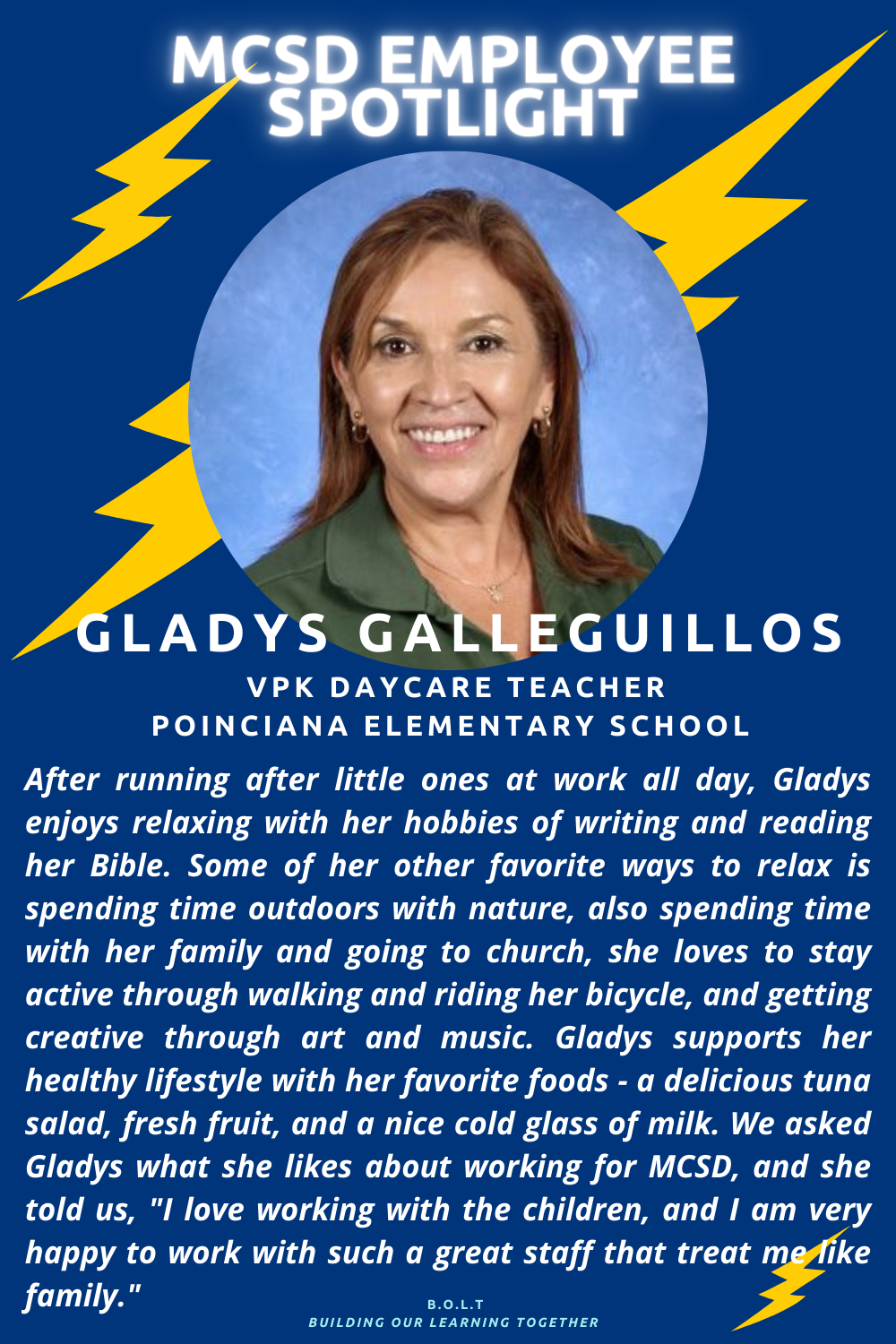 Galleguillos is Employee Spotlight
