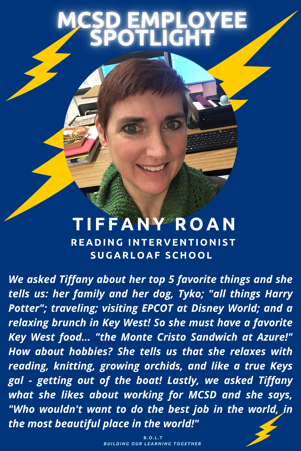 Tiffany Roan, Employee Spotlight