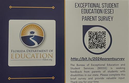 DOE ESE PArent Survey Information