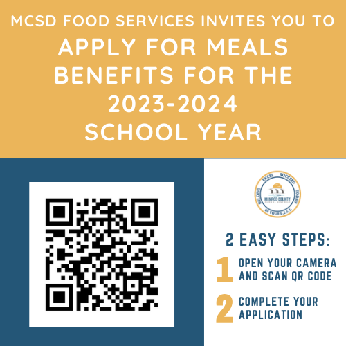 Apply for Meals Benefits for the 2324 School Year